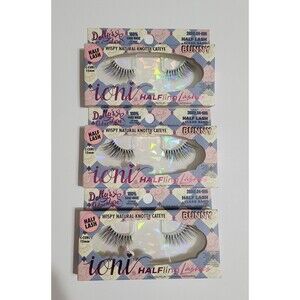 Ioni Lash Wispy Natural Knotty Cateye Halfling Eyelash Bundle Lot